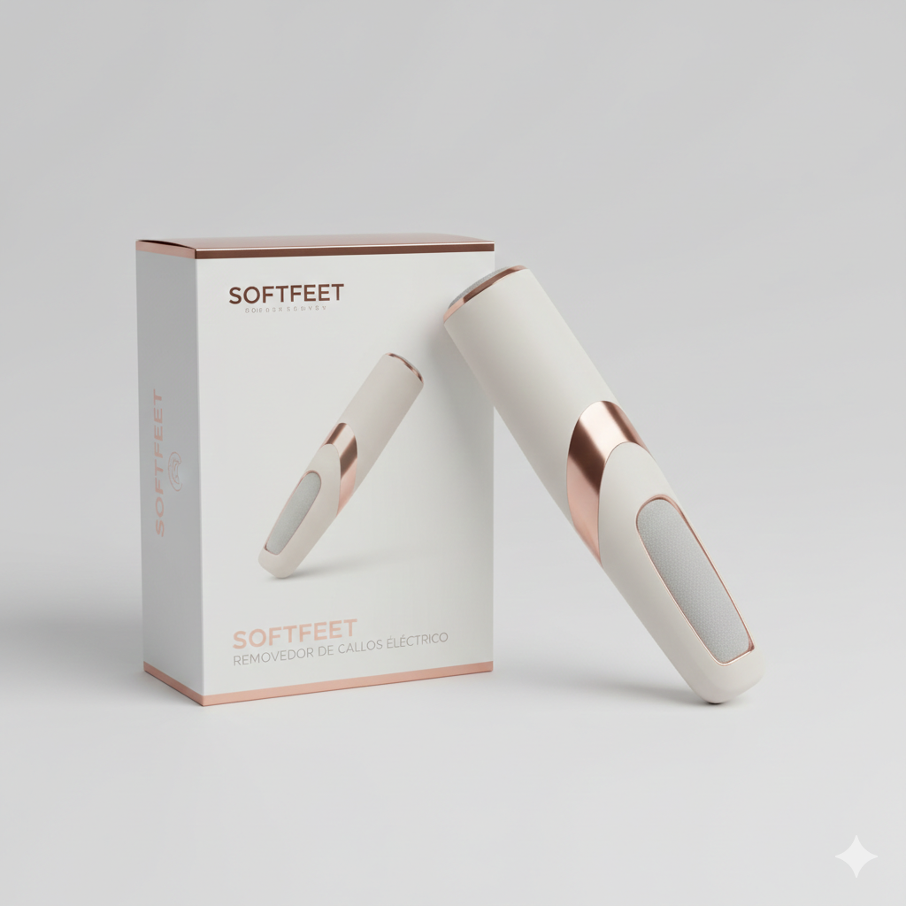 SoftFeet - Pies Relucientes + Rodillo Extra Gratis!